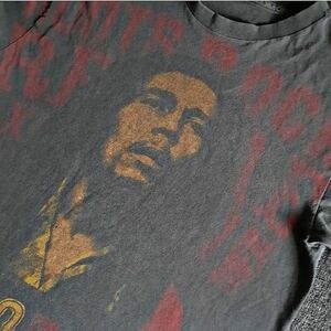 *[[Vintage]]* Bob Marley graphic print tee